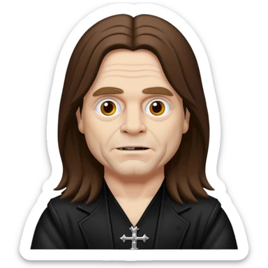 Ozzie Osborn  sticker