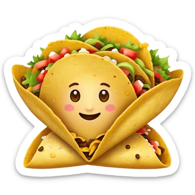 taco cips sticker