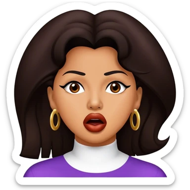 Selena Quintanilla shocked sticker