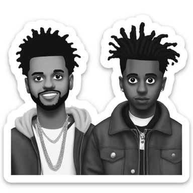 TIMELESS THE WEEKND AND PLAYBOI CARTI sticker