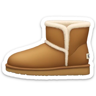 Ugg shoe sticker
