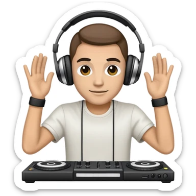 Rampa from keinemusik djing sticker