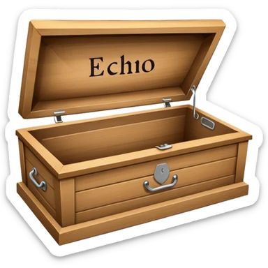 nail in coffin with "ECHO" written on the coffin sticker