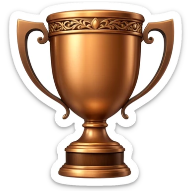 Bronze Trophy sticker