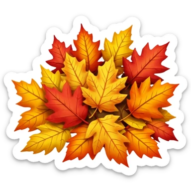 autumn sticker
