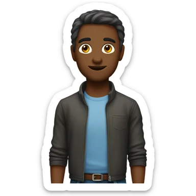 quelqu'un habitu sticker