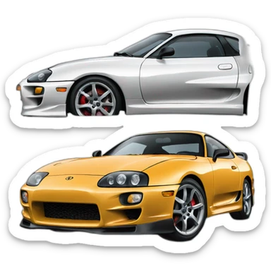 TOYOTA SUPRA MK4 sticker