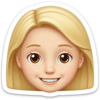 Neue Emoji Kindgerecht zum freuen sticker