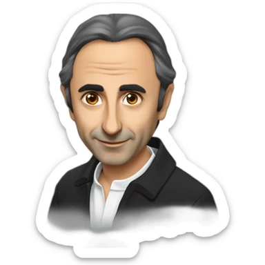 Eric Zemmour en qamis sticker