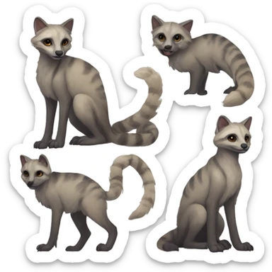 Modern Vernid-Trico- species by LiLaiRa ful body sticker