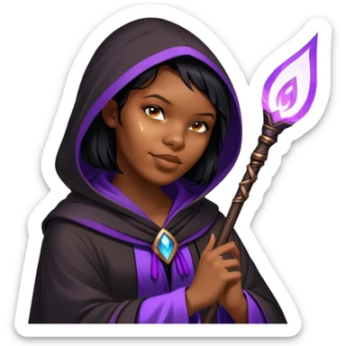 Obsidian Mage sticker