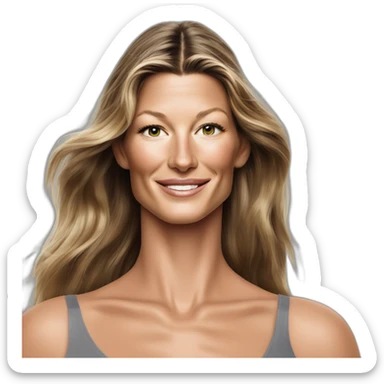 gisele bundchen sticker