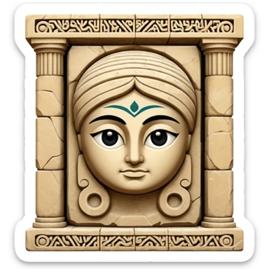 The Persian symbol of the Persepolis sticker