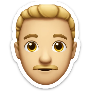 Face with a raised eyebrow doing side-eye sticker