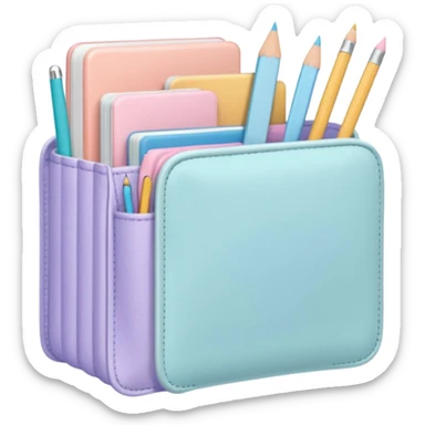 aesthetic school supplies cottage core sticker