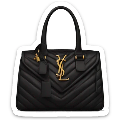 A YSL bag  sticker