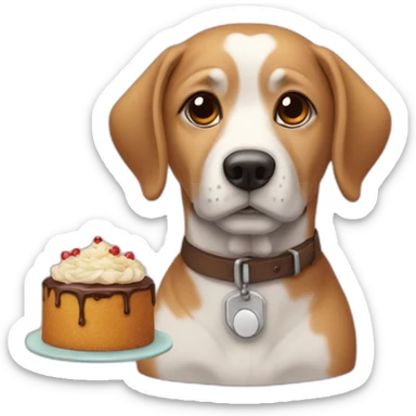 Chien sur une tortu sticker