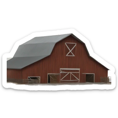 Yellowstone Barn sticker