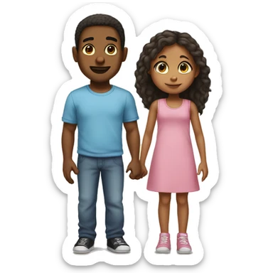 Big brother and litte sister sticker