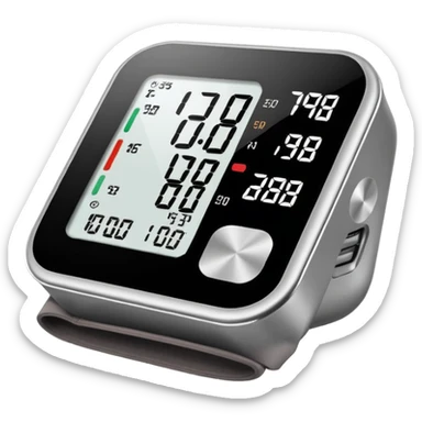 blood pressure monitor sticker