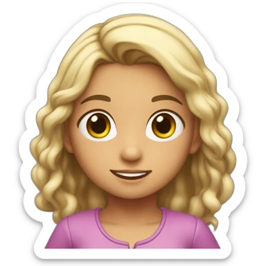 Niña Canche diciendo como es posible este suceso sticker