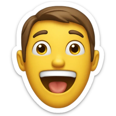 Sorprise reaction sticker