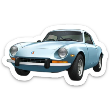 alpine A 110 sticker