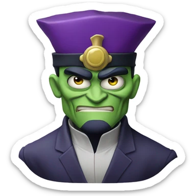 Mojo jojo sticker