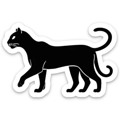 Puma brand logo as an emoji sticker