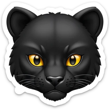 Animal pantera negra sticker