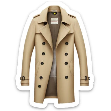 Burberry Trench Coat sticker