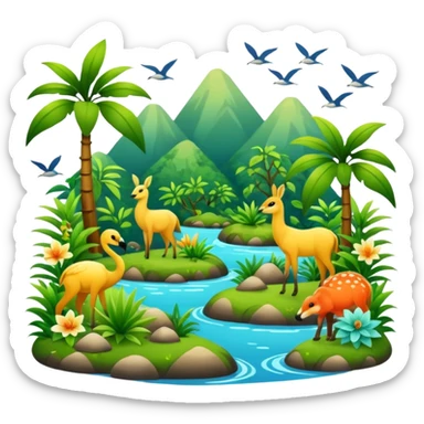 biodiversity sticker