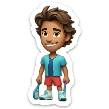 Nadal  in disney sticker