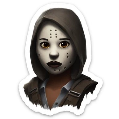 dead by daylight sable sticker