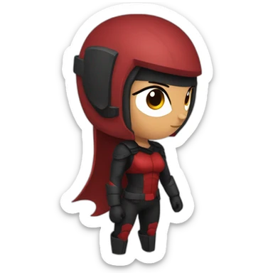 Elektra daredevil sticker