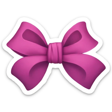 Bow sticker