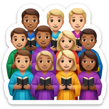choir emoji sticker