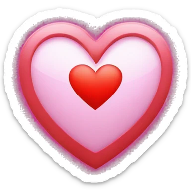 Cyber sigilism heart sticker