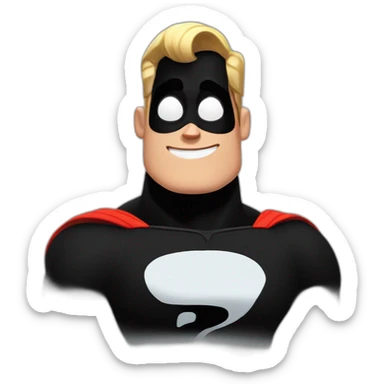 Mr incredible sticker