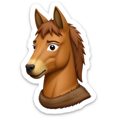 Bojack horseman sticker