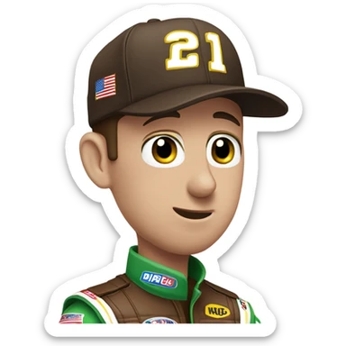 Kyle Busch bowing sticker