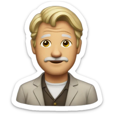 George Russel sticker