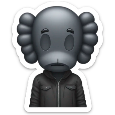 Kaws sticker