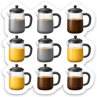 Эмодзи пак в Telegram для кофейной компании LABEL. Цветовая палитра: #FFFFFF, #F7FD02, #D3D3D3, # 242424 sticker