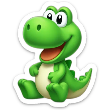 Yoshi sticker