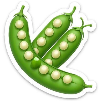 peas in a pod sticker