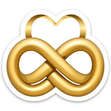 cute infinity emoji sticker