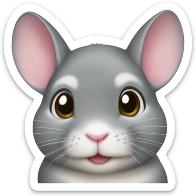 Chinchilla sticker