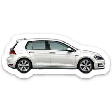 Volkswagen golf sticker