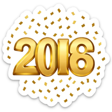 Make a text that says ‘2026 happy new year’ sticker